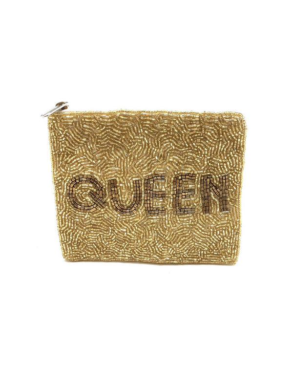 Ole - QUEEN Beaded Mani Coin Purse