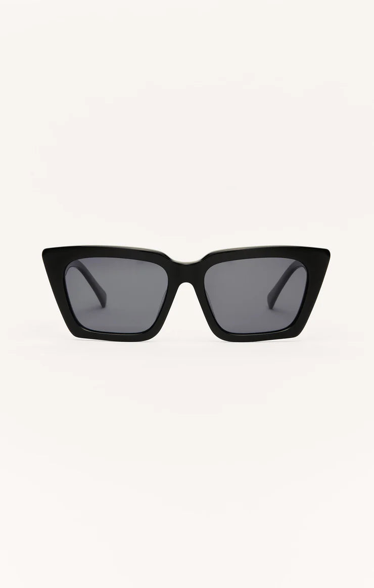 Z Supply Feel Good Polarized Sunglasses: Black