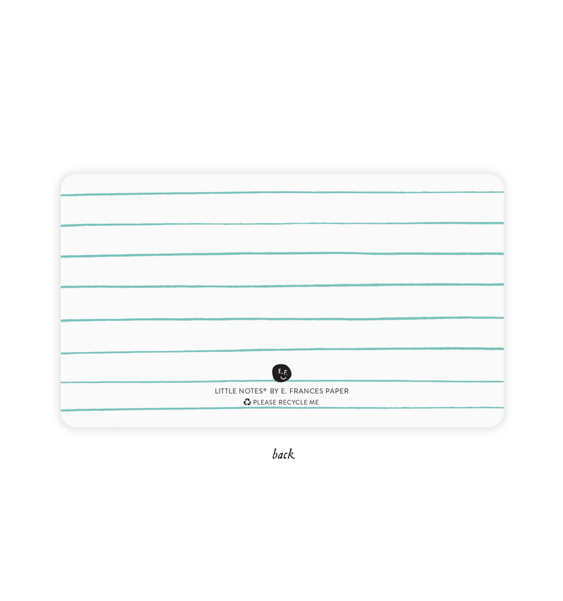 E. Frances Paper - Thanks Little Notes®