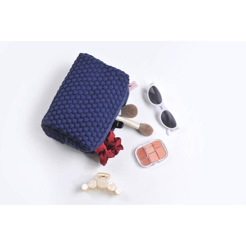 Sol and Selene - Altitude - Laced Up Eco-Edition Cosmetic Pouch: Red