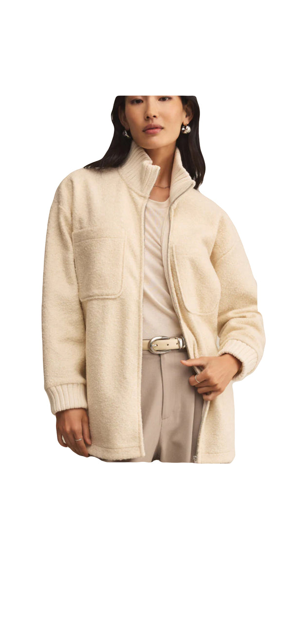 Z Supply: Downhill Jacket in Crystal