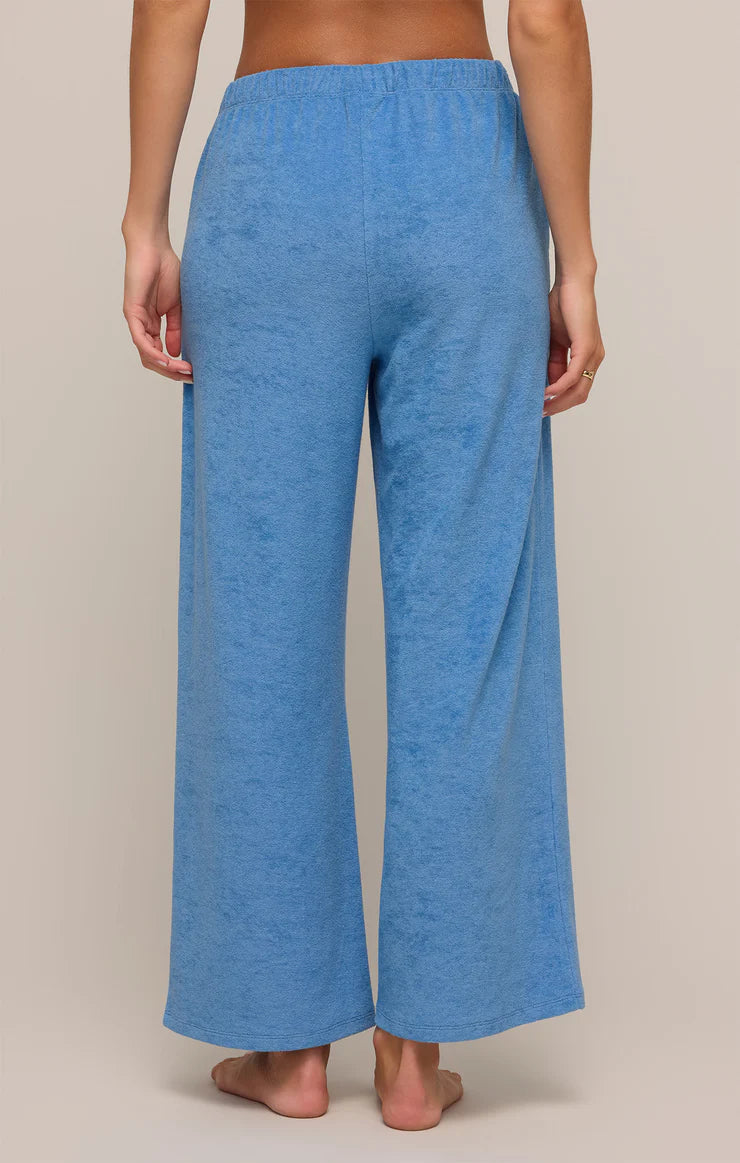 Z Supply Let’s Cruise Terry Pant: Salty Blue