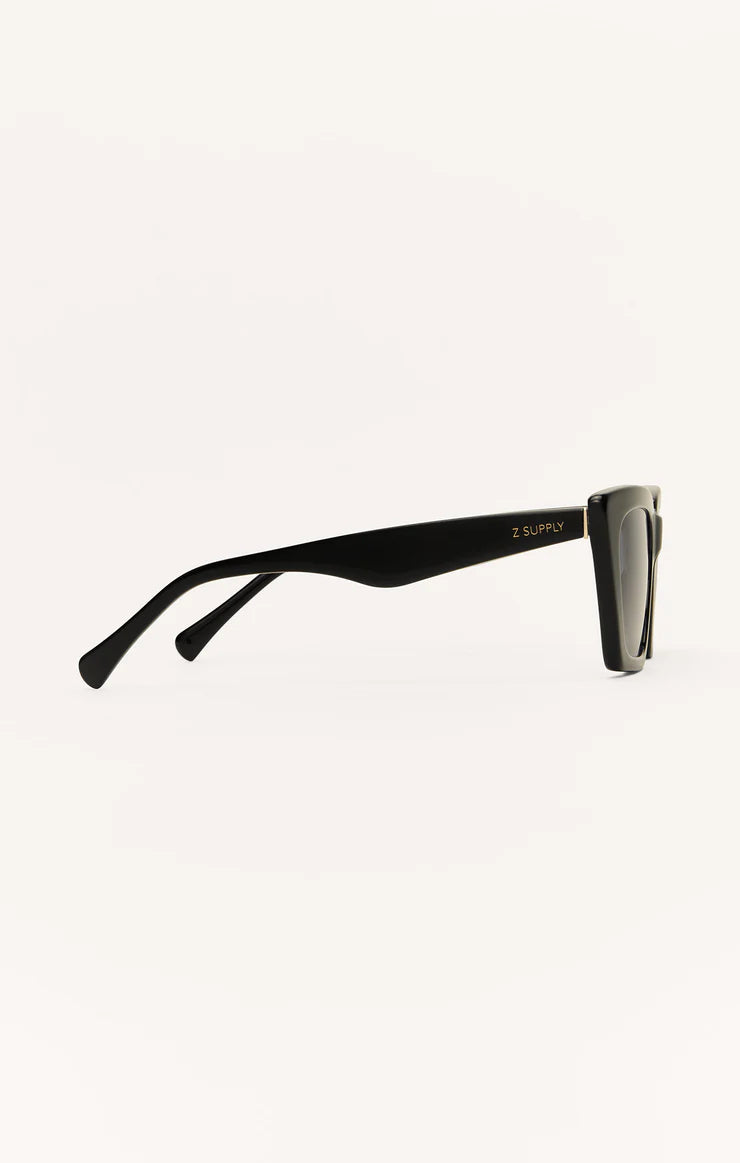 Z Supply Feel Good Polarized Sunglasses: Black