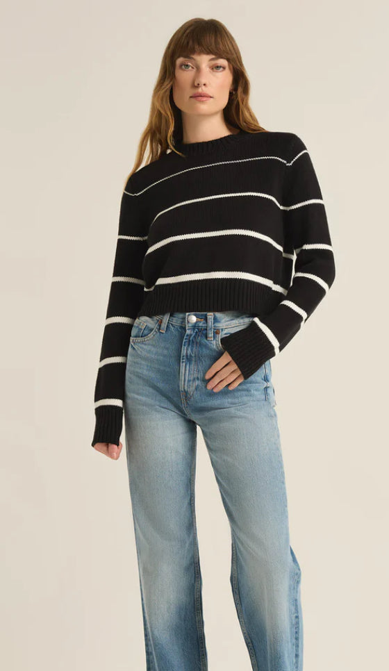 Z SUPPLY- MILAN STRIPE SWEATER