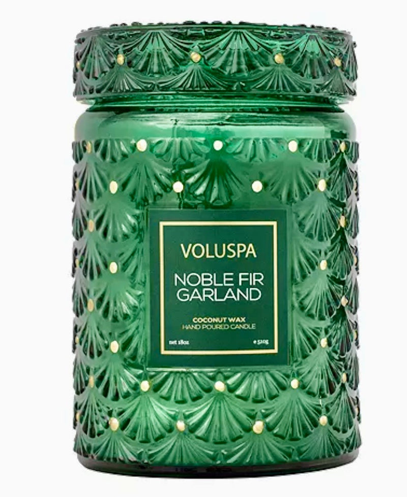 Voluspa: Noble Fir Garland 18 oz Candle