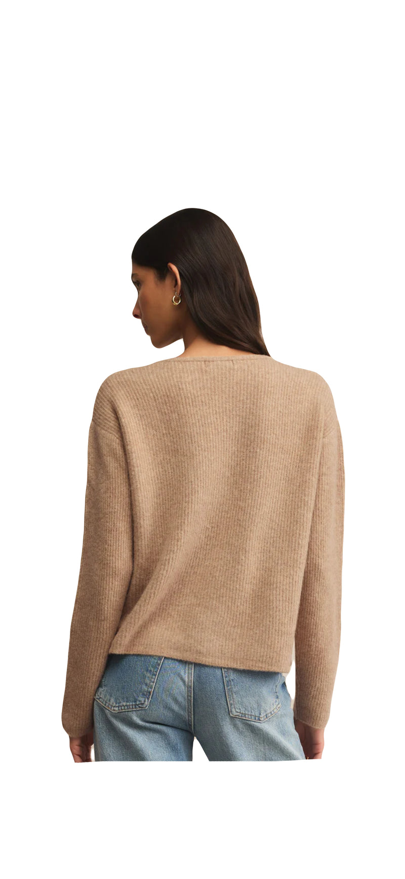 Z Supply: Emile Cardigan in Biscuit