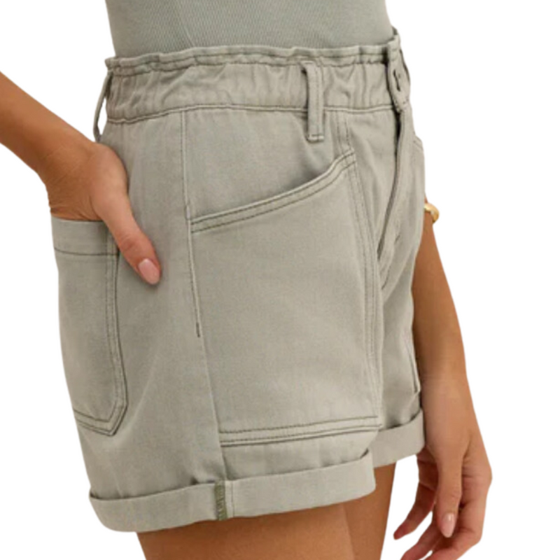 Z Supply Odin Shorts: Pale Jade