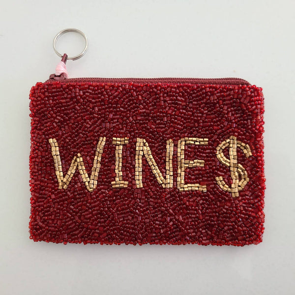 Tiana Designs - wine$ coin purse