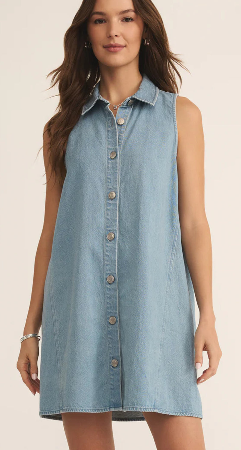 Z SUPPLY - Sleeveless denim dress