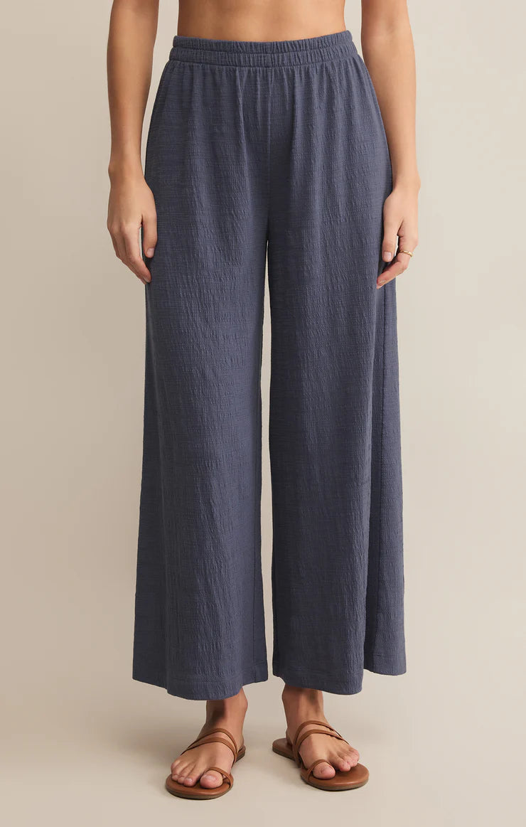 Z Supply Scout Textured Slub Pant: Worn Blue