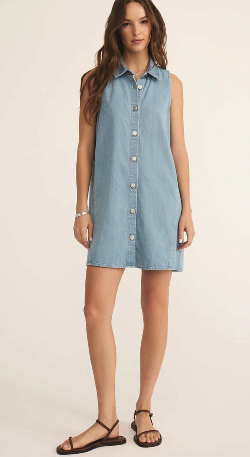 Z SUPPLY - Sleeveless denim dress