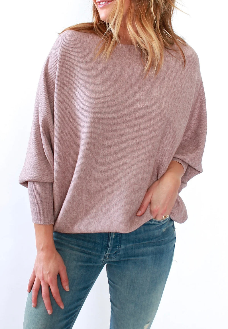 KERISMA RYU TOP in DUSTY PINK