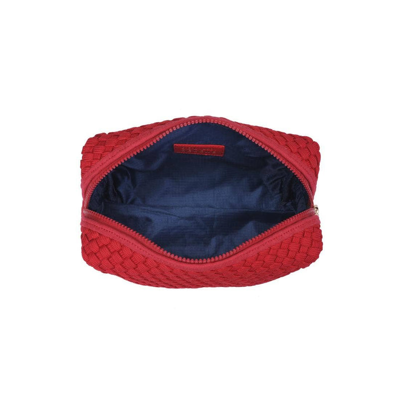 Sol and Selene - Altitude - Laced Up Eco-Edition Cosmetic Pouch: Red