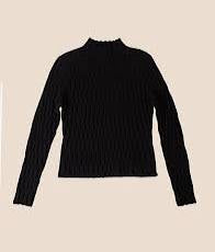 Kerisma: Daza Knitted Top in Black