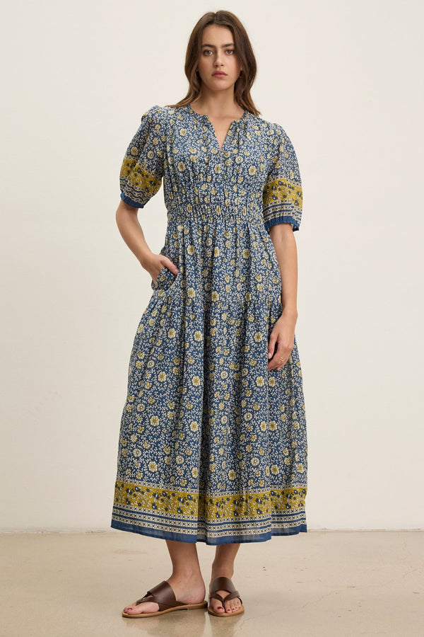 Velvet by Graham & Spencer Natalia Dress in Blue