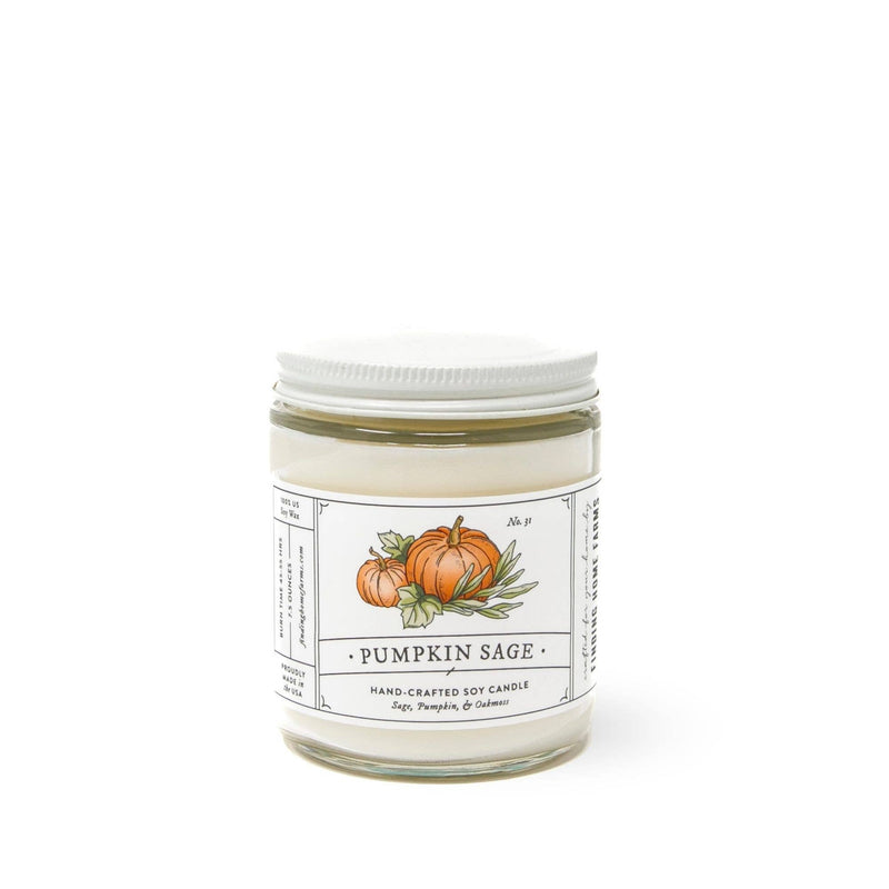 Finding Home Farms - Soy Candle, Pumpkin Sage, Fall Scent: Large