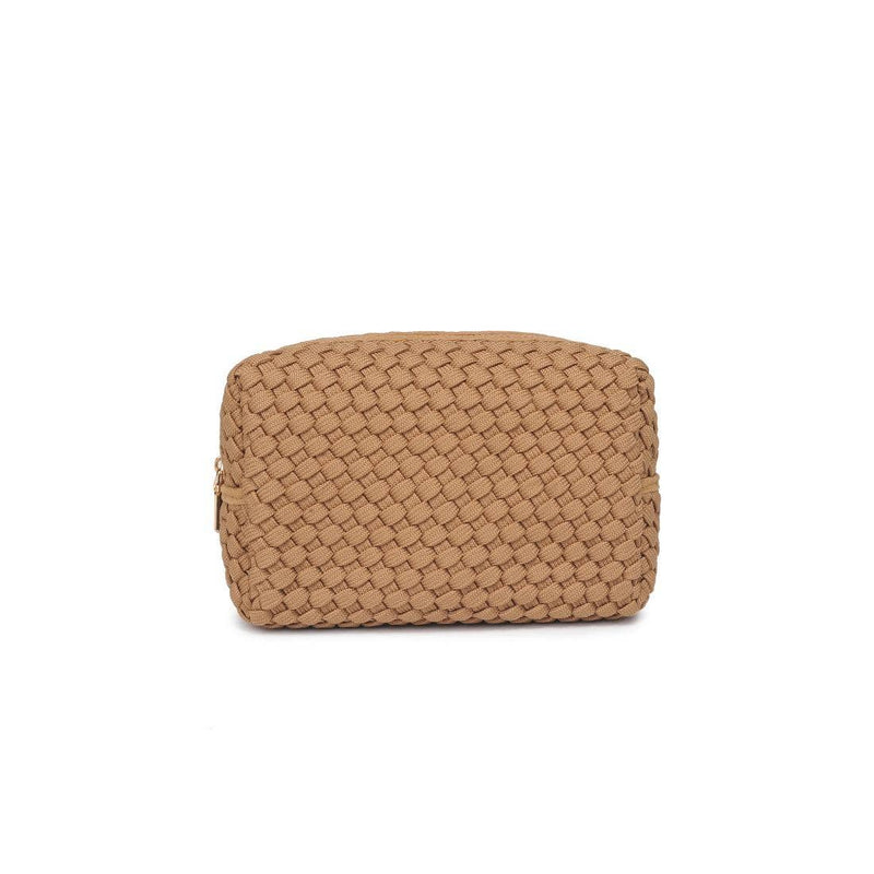 Sol and Selene - Altitude - Laced Up Eco-Edition Cosmetic Pouch: Red