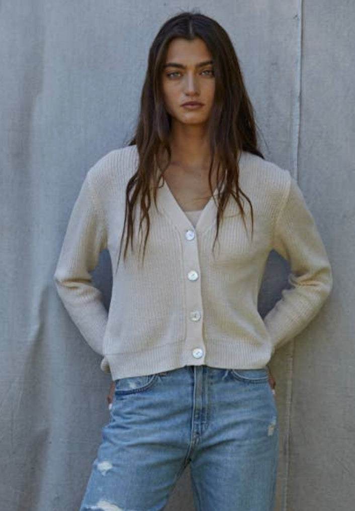 BY TOGETHER-  Cardigan in Natural