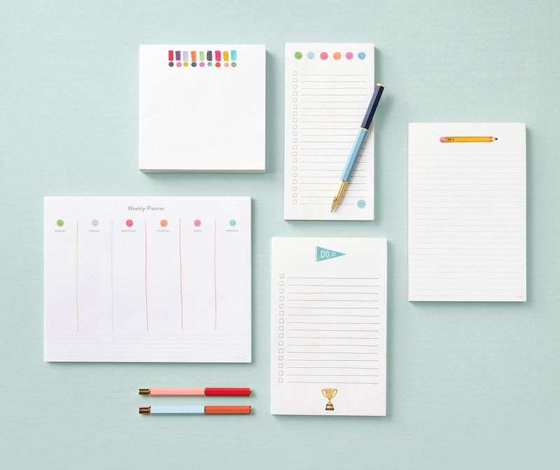 E. Frances Paper - Start & Finish Lined Notepad | Wine & Coffee