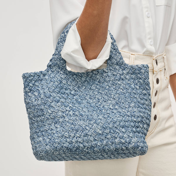 Sol and Selene - Sky's The Limit - Small Denim Crossbody: Denim