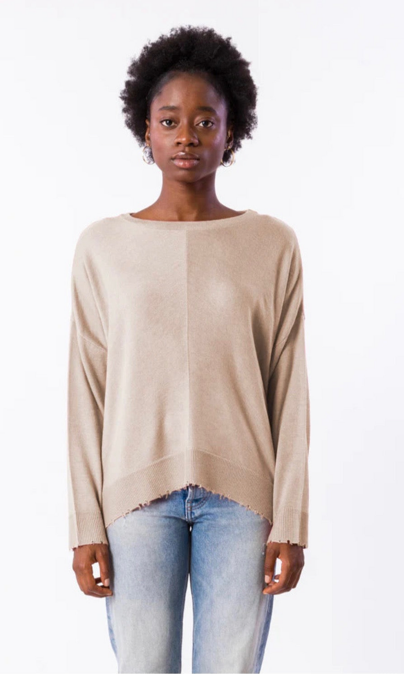 KERISMA LAWSON SWEATER LIGHT TAUPE