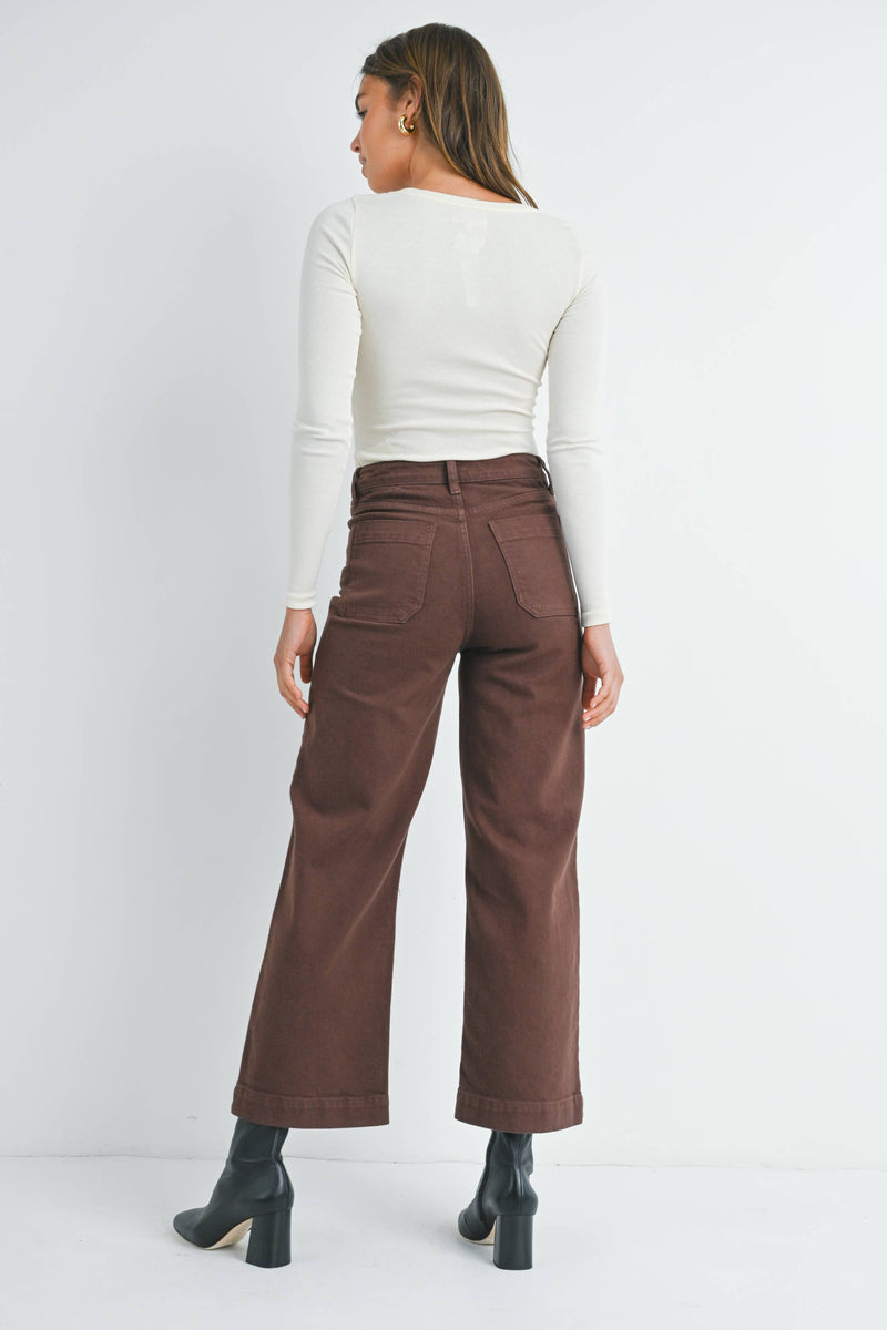 JBD - COFFEE BEAN - Denim Utility Pant