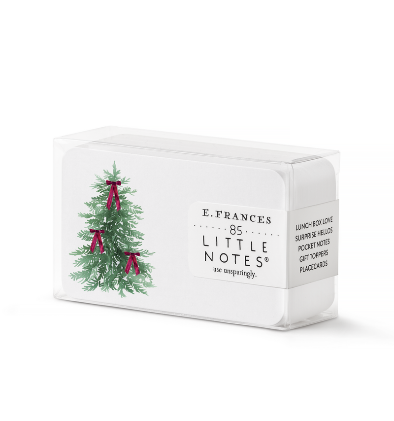 E. Frances Paper - Velvet Bow Tree Little Notes® | Boxed Set of 85 Mini Notes