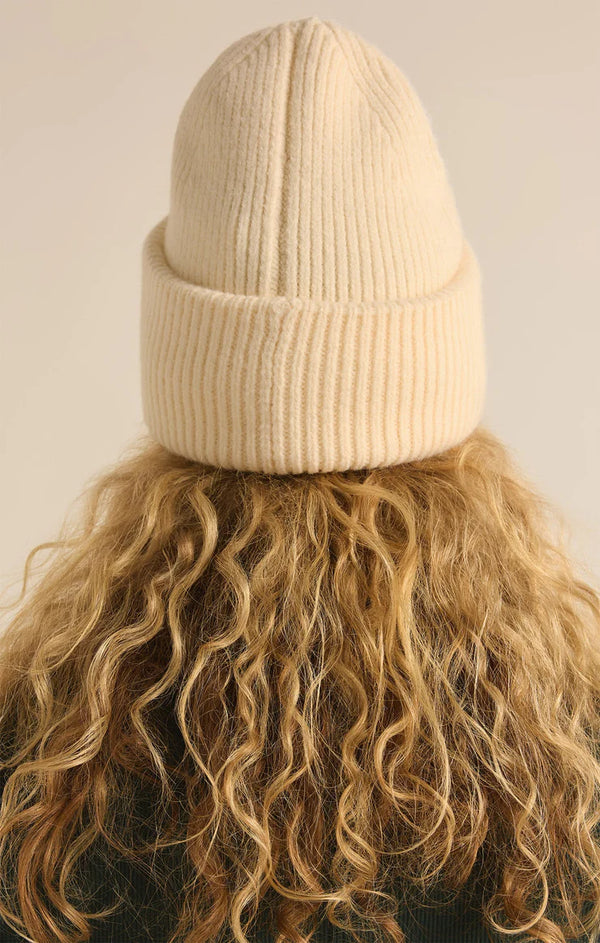 Z Supply Snow Cap Beanie - Sea Salt