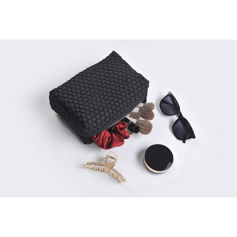 Sol and Selene - Altitude - Laced Up Eco-Edition Cosmetic Pouch: Red