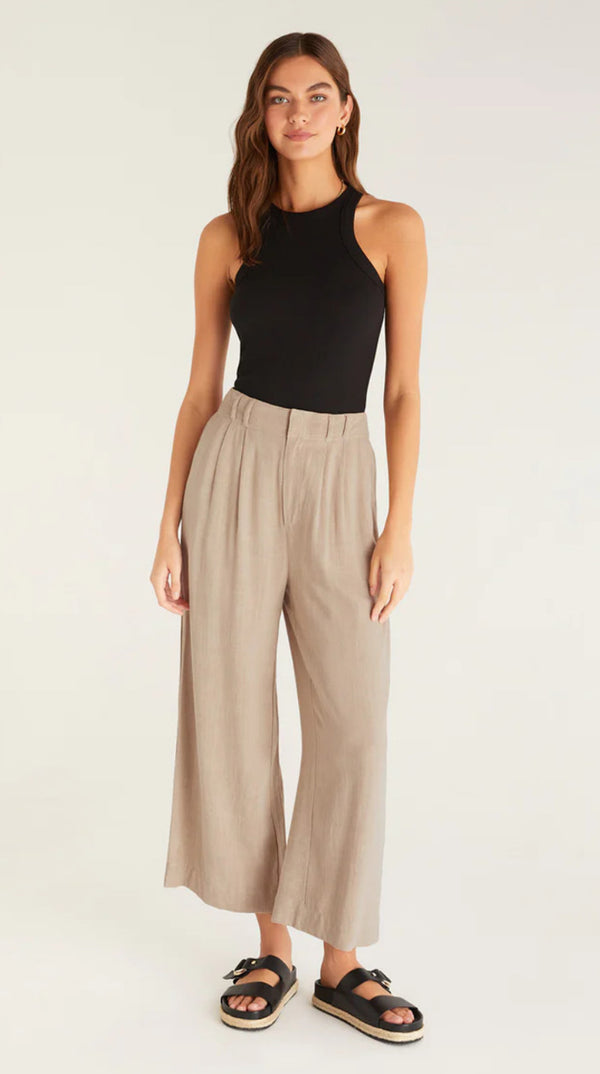 Z SUPPLY-Cropped Pant- Warm Sands