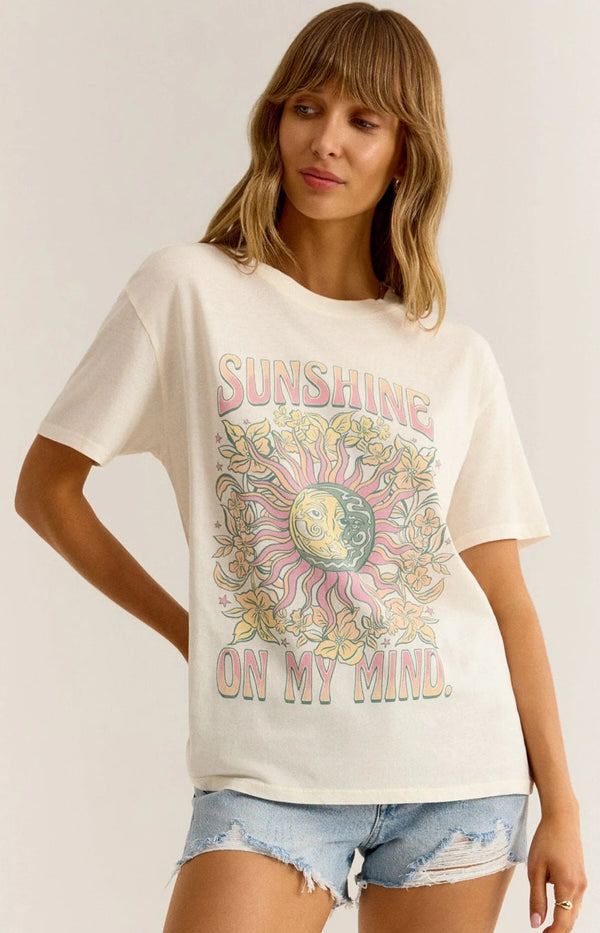 Z SUPPLY SUNSHINE BOYFRIEND TEE