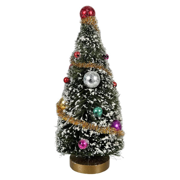 Cody Foster: Dark Green Bottle Brush Christmas Tree - Pre-Decorated | Cody Foster