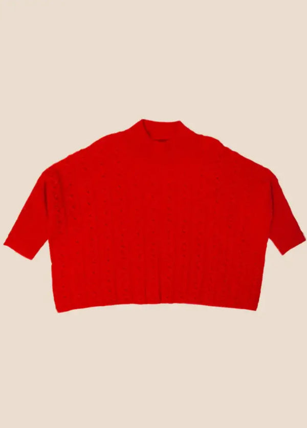 KERISMA RED QUEEN FRENCHIE SWEATER