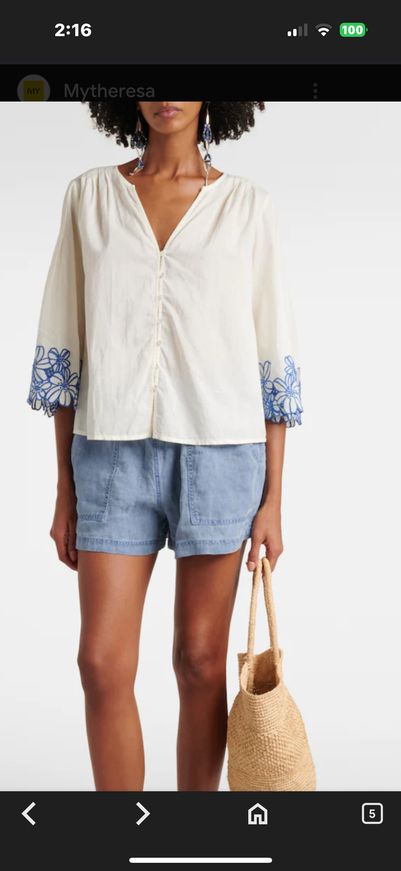 Velvet by Graham & Spencer Blake Shirt: Blue