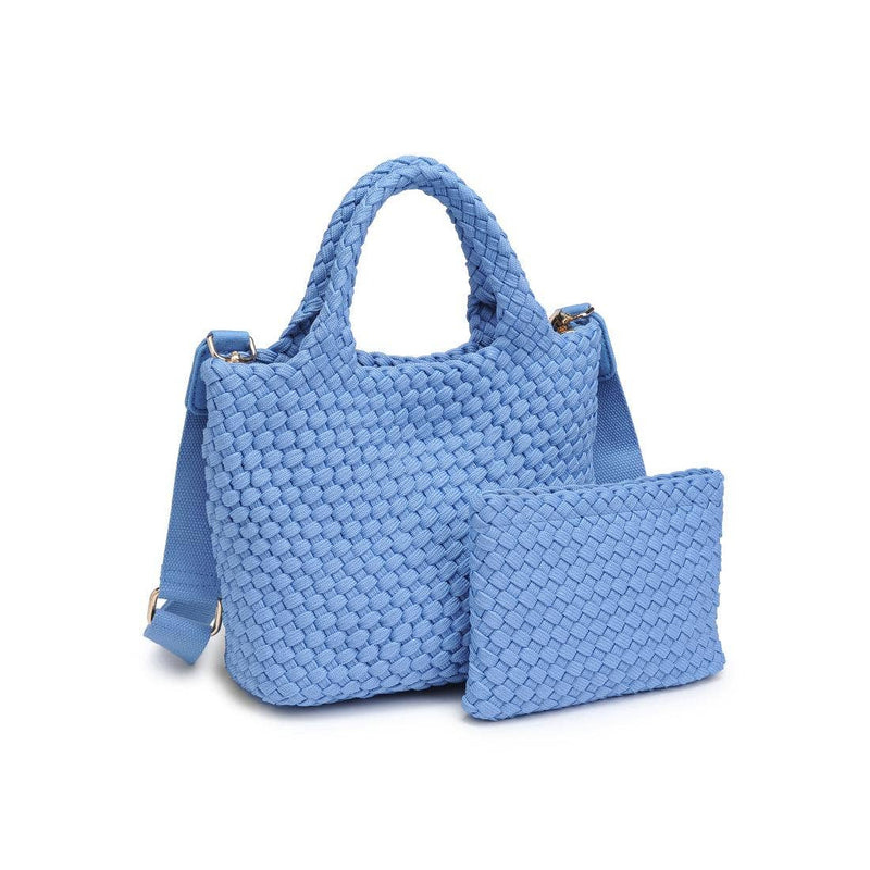 Sol and Selene - Sky's The Limit - Small Laced Up Eco-Edition Crossbody: Black