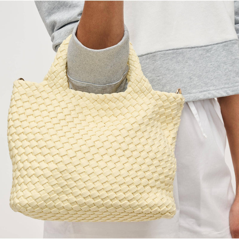 Sol and Selene - Sky's The Limit - Small Laced Up Eco-Edition Crossbody: Black