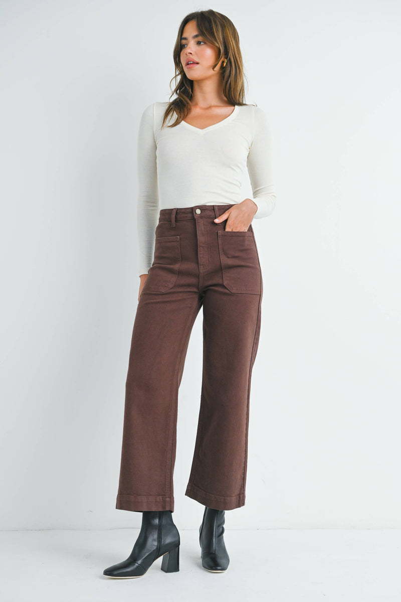 JBD - COFFEE BEAN - Denim Utility Pant