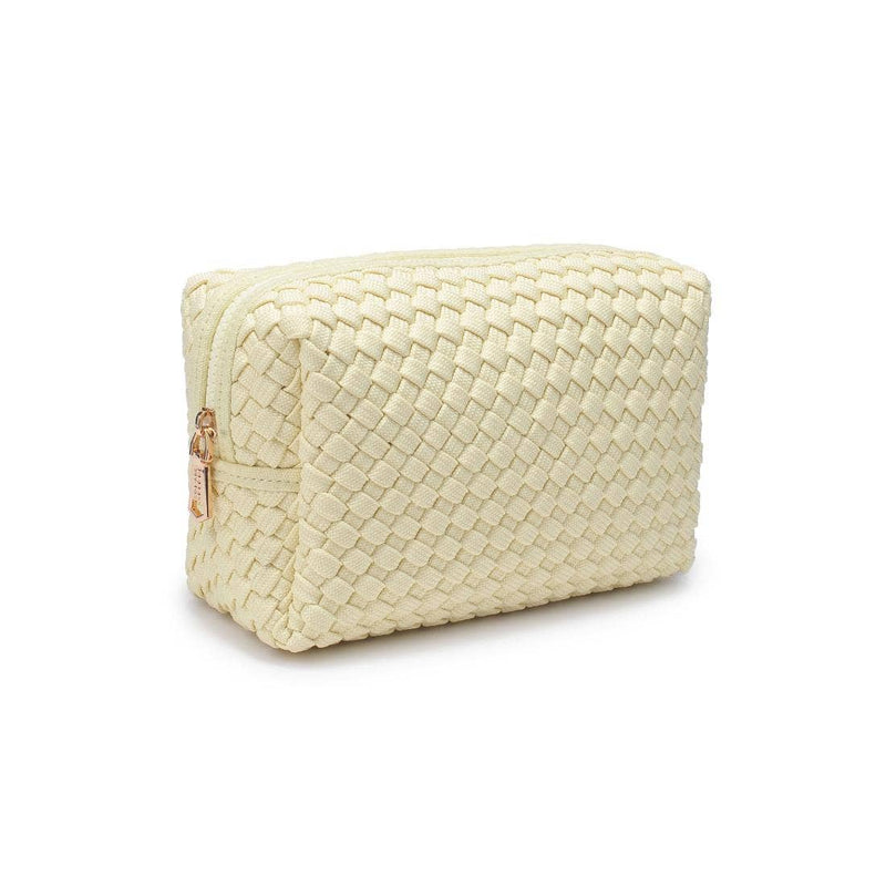 Sol and Selene - Altitude - Laced Up Eco-Edition Cosmetic Pouch: Red