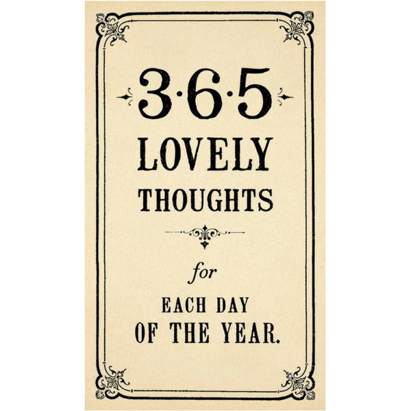 Sugarboo & Co - 365 Lovely Thoughts for Each Day of the Year