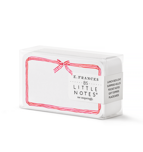 E. Frances Paper - Red Ribbon Candy Little Notes® | 85 mini notes