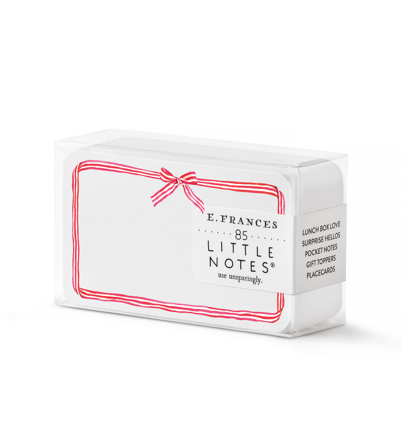 E. Frances Paper - Red Ribbon Candy Little Notes® | 85 mini notes