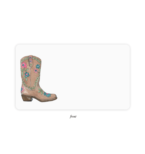 E. Frances Paper - Cowboy Boot Little Notes® – Boxed Set of 85 Mini Note Cards
