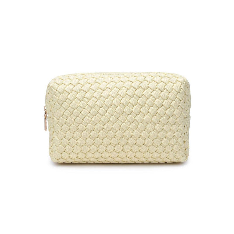 Sol and Selene - Altitude - Laced Up Eco-Edition Cosmetic Pouch: Red