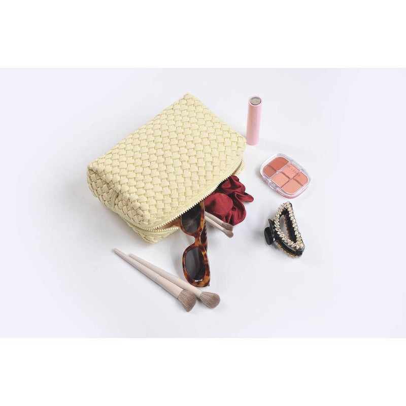 Sol and Selene - Altitude - Laced Up Eco-Edition Cosmetic Pouch: Red