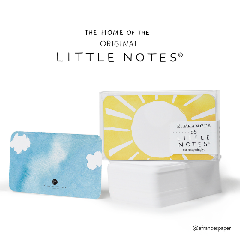 E. Frances Paper - Thanks Little Notes®