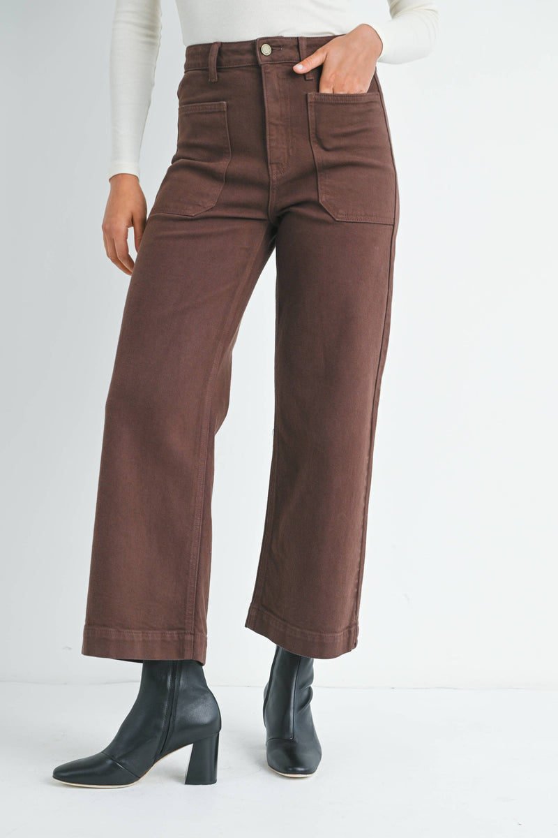 JBD - COFFEE BEAN - Denim Utility Pant