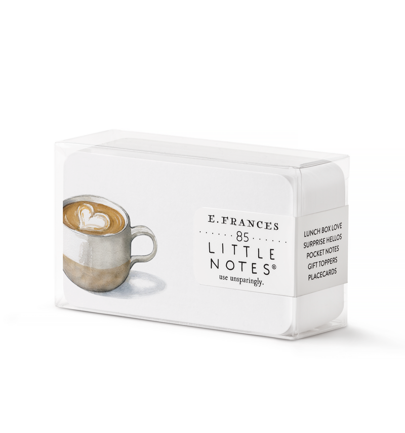 E. Frances Paper - Latte Little Notes® l Coffee cup
