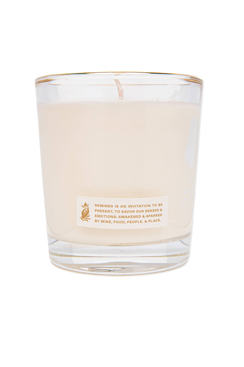 Rewined Poinsettia Candle 10 oz: 100% soy wax