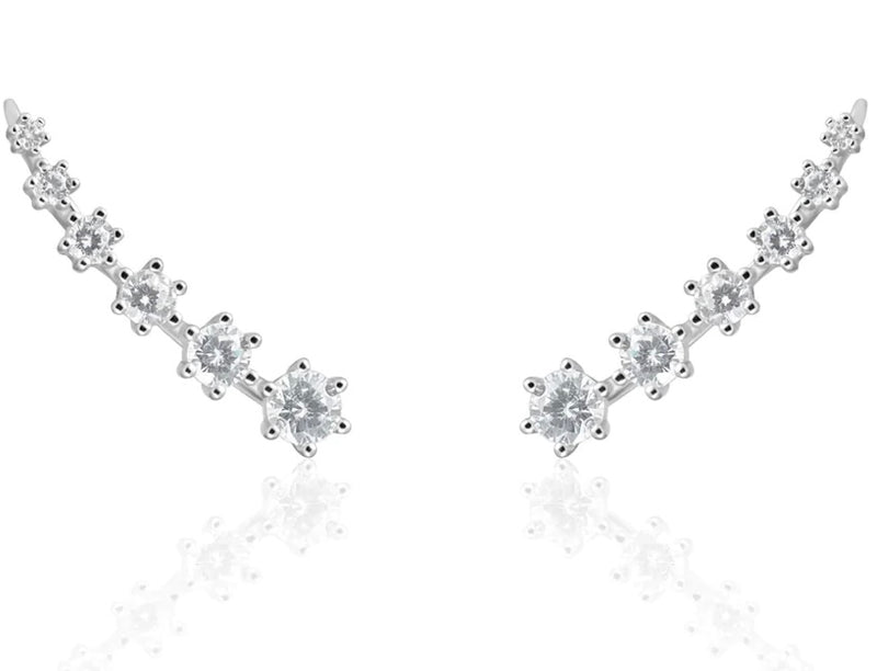 Sahira Jewelry Design-Celina Cz Bar Earrings