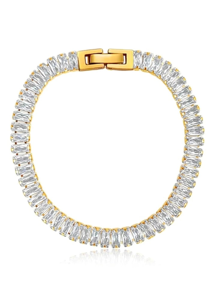 Sahira Jewelry Design-Shayna Baguette Bracelet